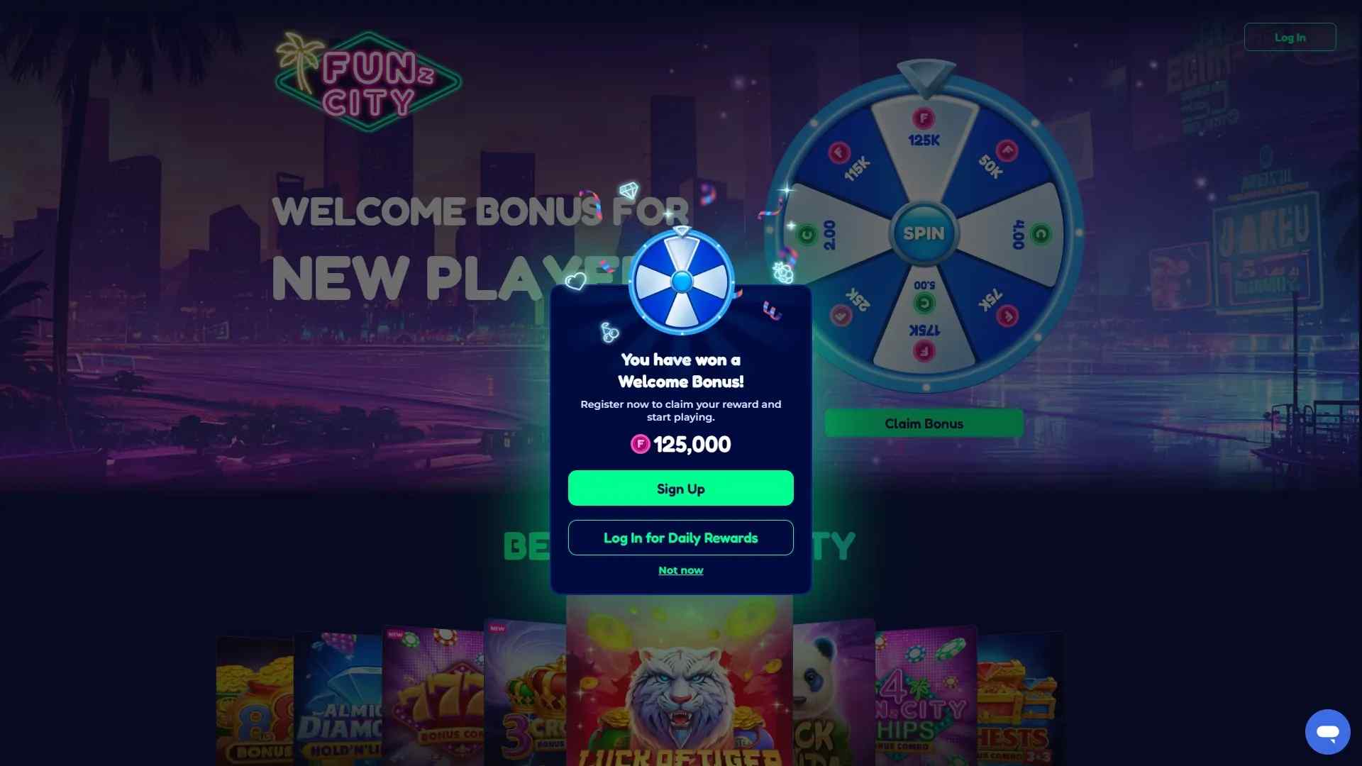 Welcome Bonus